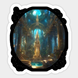 Surreal Atlantis Sticker